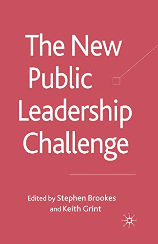 9781349309122: The New Public Leadership Challenge