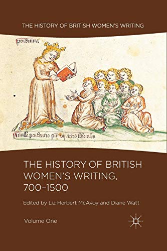 9781349313761: The History of British Women's Writing, 700-1500: Volume One