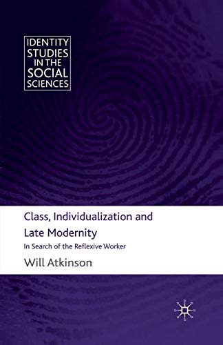 9781349317707: Class, Individualization and Late Modernity: In Search of the Reflexive Worker (Identity Studies in the Social Sciences)
