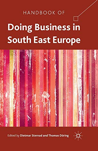 Imagen de archivo de Handbook of Doing Business in South East Europe a la venta por THE SAINT BOOKSTORE