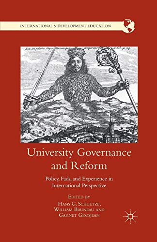 9781349342761: University Governance and Reform: Policy, Fads, and Experience in International Perspective