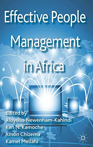 Stock image for Effective People Management in Africa for sale by Chiron Media