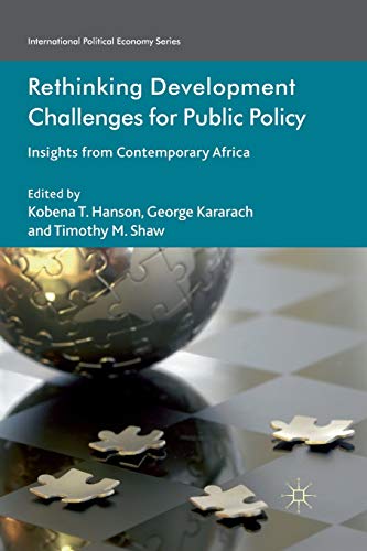 Stock image for Rethinking Development Challenges for Public Policy for sale by Kennys Bookshop and Art Galleries Ltd.