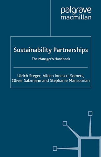 9781349359790: Sustainability Partnerships: The Manager's Handbook