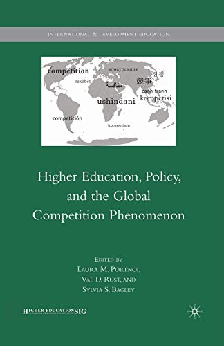 Imagen de archivo de Higher Education, Policy, and the Global Competition Phenomenon a la venta por Chiron Media