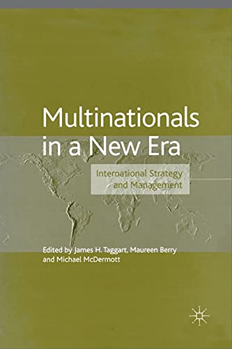 Imagen de archivo de Multinationals in a New Era: International Strategy and Management a la venta por THE SAINT BOOKSTORE