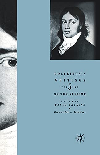 9781349429677: Coleridge's Writings: On the Sublime
