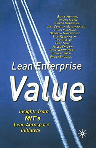 Beispielbild fr Lean Enterprise Value: Insights from MIT's Lean Aerospace Initiative zum Verkauf von Lucky's Textbooks