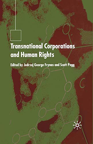 Stock image for Transnational Corporations and Human Rights for sale by THE SAINT BOOKSTORE