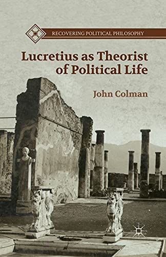 Stock image for Lucretius as Theorist of Political Life for sale by Chiron Media