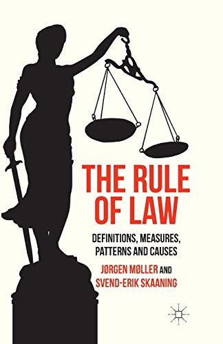 Beispielbild fr The Rule of Law: Definitions, Measures, Patterns and Causes zum Verkauf von Lucky's Textbooks