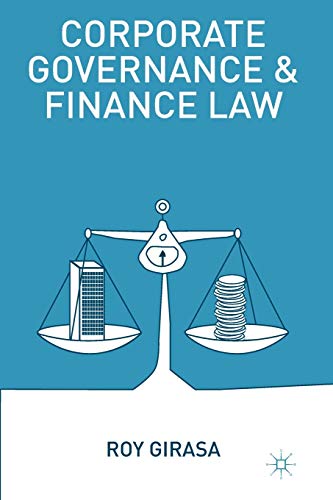 Stock image for Corporate Governance and Finance Law for sale by THE SAINT BOOKSTORE