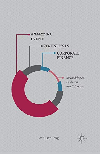 Stock image for Analyzing Event Statistics in Corporate Finance : Methodologies, Evidences, and Critiques for sale by Chiron Media