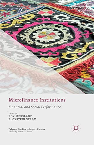 Stock image for Microfinance Institutions for sale by Kennys Bookshop and Art Galleries Ltd.