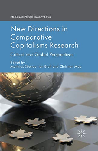 Stock image for New Directions in Comparative Capitalisms Research for sale by Kennys Bookshop and Art Galleries Ltd.