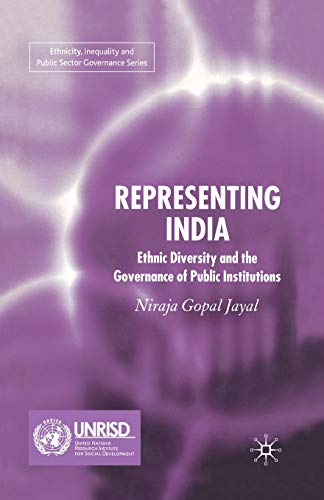Stock image for Representing India: Ethnic Diversity and the Governance of Public Institutions for sale by THE SAINT BOOKSTORE