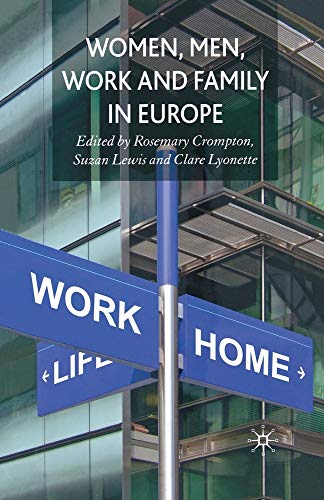 Stock image for Women, Men, Work and Family in Europe for sale by Chiron Media