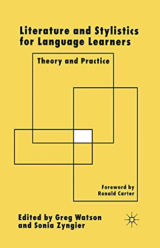 9781349541836: Literature and Stylistics for Language Learners: Theory and Practice