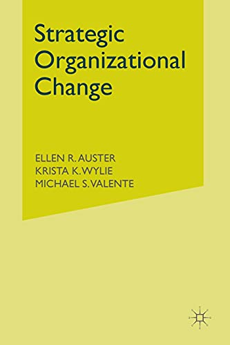 9781349542789: Strategic Organizational Change