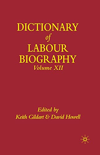 Stock image for Dictionary of Labour Biography for sale by THE SAINT BOOKSTORE