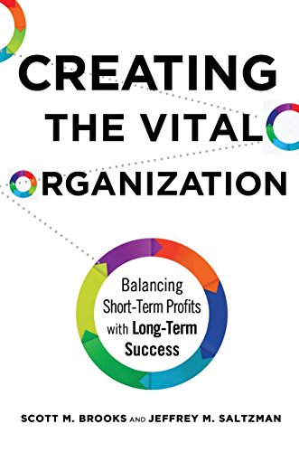9781349710928: Creating the Vital Organization: Balancing Short-Term Profits with Long-Term Success
