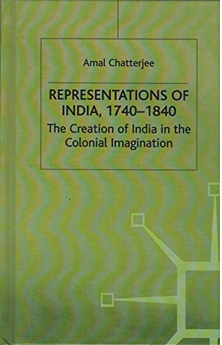 Beispielbild fr Representations of India, 1740-1840 zum Verkauf von Books Puddle