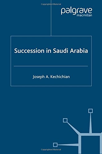 Beispielbild fr Succession In Saudi Arabia zum Verkauf von Lucky's Textbooks