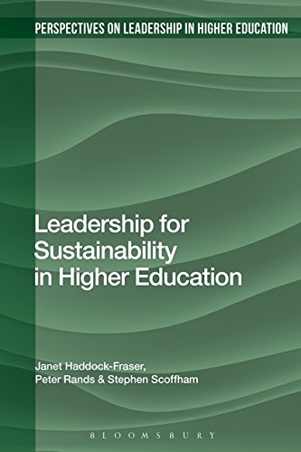Imagen de archivo de Leadership for Sustainability in Higher Education a la venta por Michener & Rutledge Booksellers, Inc.
