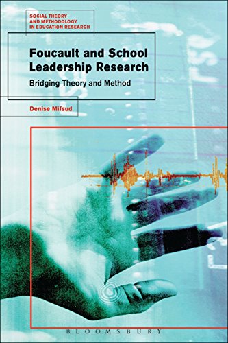 Imagen de archivo de Foucault and School Leadership Research Bridging Theory and Method Social Theory and Methodology in Education Research a la venta por PBShop.store US