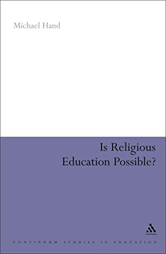 Imagen de archivo de Is Religious Education Possible?: A Philosophical Investigation a la venta por Chiron Media