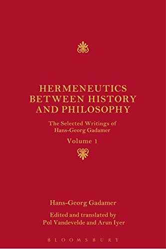 9781350091405: Hermeneutics between History and Philosophy: The Selected Writings of Hans-Georg Gadamer