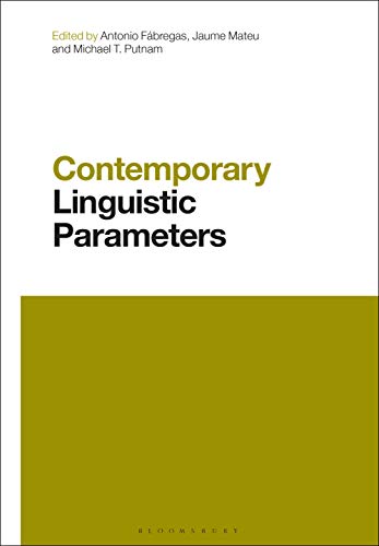 9781350097049: Contemporary Linguistic Parameters (Contemporary Studies in Linguistics)