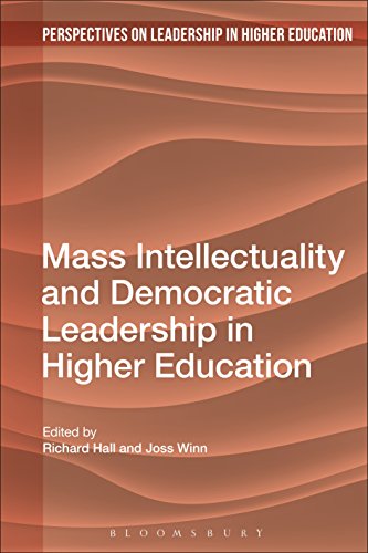 Imagen de archivo de Mass Intellectuality and Democratic Leadership in Higher Education a la venta por Revaluation Books