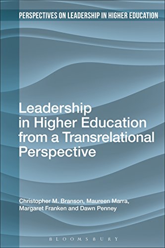 Stock image for Leadership in Higher Education from a Transrelational Perspective for sale by Revaluation Books