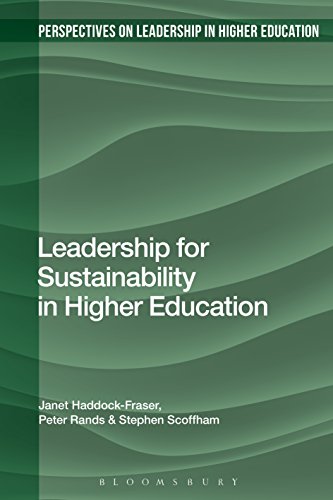 Beispielbild fr Leadership for Sustainability in Higher Education zum Verkauf von Revaluation Books