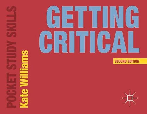 Beispielbild fr Getting Critical zum Verkauf von WorldofBooks