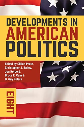 Stock image for Developments in American Politics 8 for sale by Books Puddle