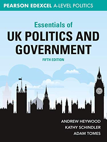 Imagen de archivo de Essentials of UK Politics and Government a la venta por PBShop.store US