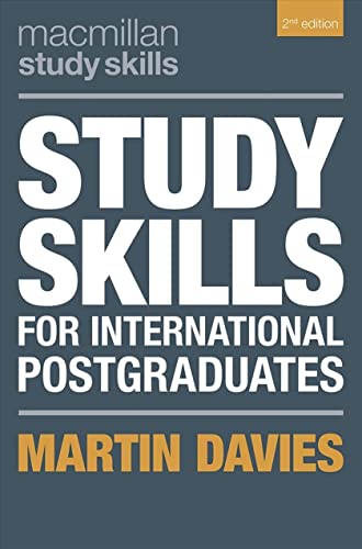 Imagen de archivo de Study Skills for International Postgraduates a la venta por Blackwell's