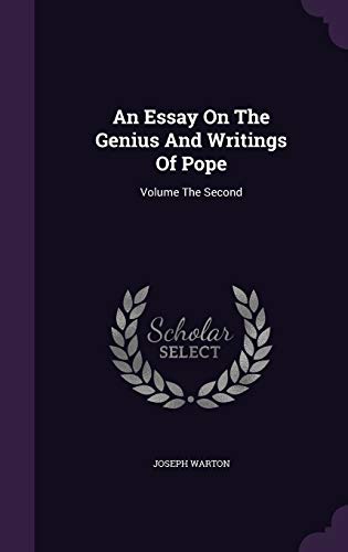 9781354671832: An Essay On The Genius And Writings Of Pope: Volume The Second