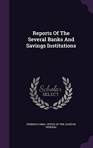 9781354890059: Reports Of The Several Banks And Savings Institutions