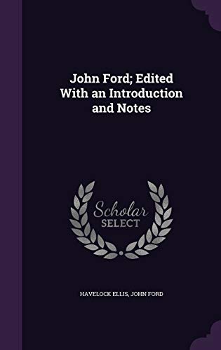 9781355249214: John Ford; Edited With an Introduction and Notes