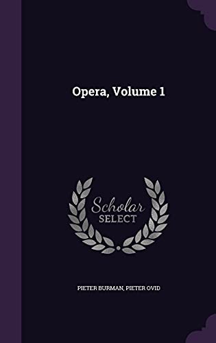 9781355754213: Opera, Volume 1