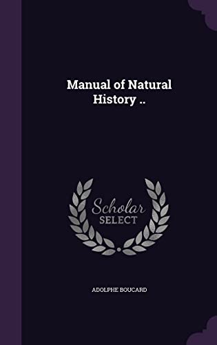 9781356303540: Manual of Natural History ..