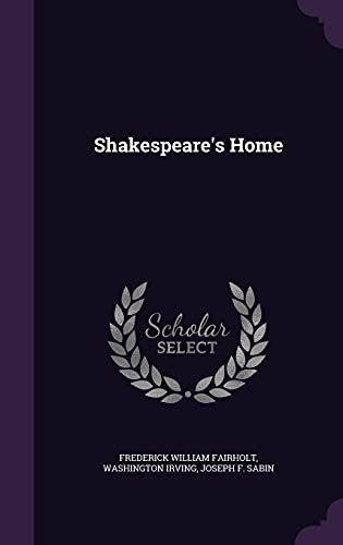 Stock image for Shakespeare's Home for sale by ALLBOOKS1