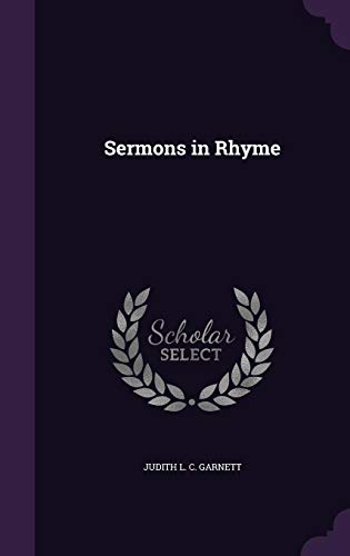 Beispielbild fr Sermons in Rhyme zum Verkauf von ALLBOOKS1