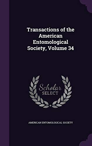 9781357105419: Transactions of the American Entomological Society, Volume 34