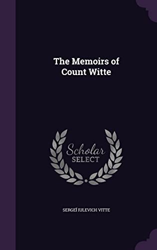 9781357375935: The Memoirs of Count Witte