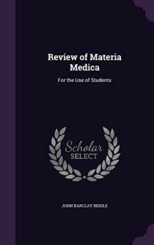 9781357513122: Review of Materia Medica: For the Use of Students