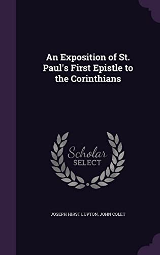 9781357587116: An Exposition of St. Paul's First Epistle to the Corinthians